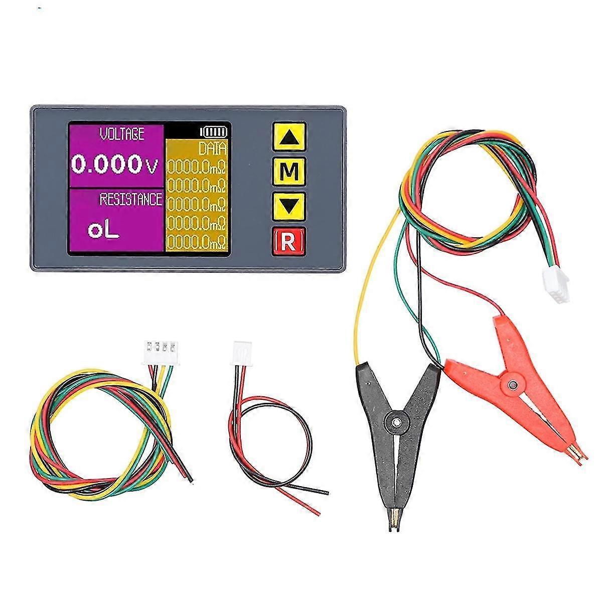 Ts457 Voltage Internal Resistance Tester Ac 4-wire Professional Voltmeter Internal Resistance Test Device,b