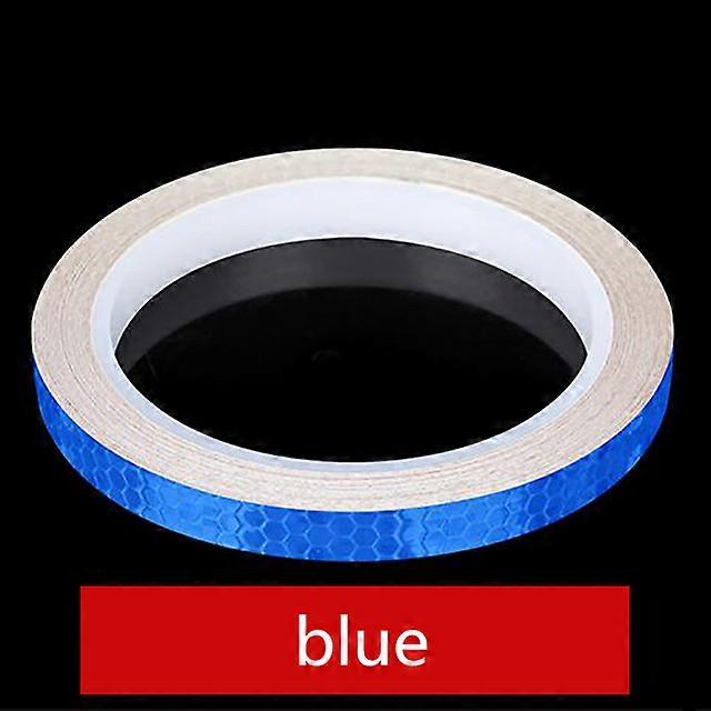 1cm*8m Bike Stickers Reflective Tape Fluorescent MTB Bike Bicycle Strips Cycling MTB Tape for Helmet Motorcycle Scooter