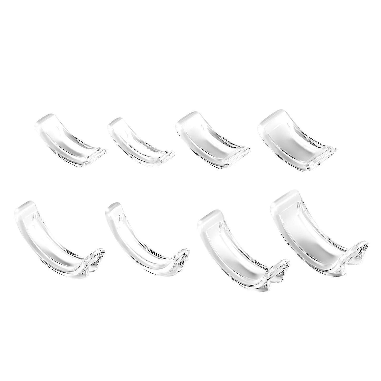 1/2/5set Ring Re-sizer 8 Sizes Transparent Re-sizer For Prevents Ring From Sliding Off