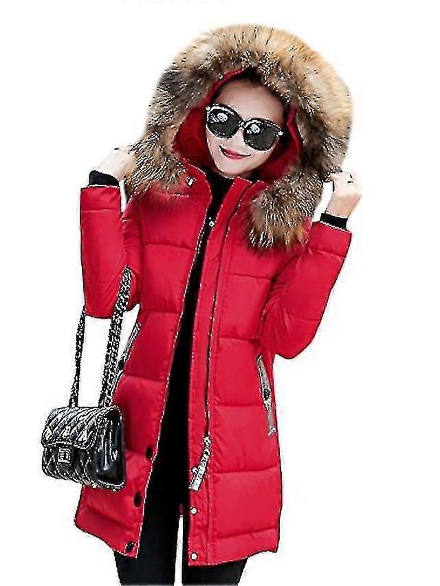 Mulheres Quente Casaco de Inverno Com Capuz Leve Acolchoado Jaqueta Para Baixo