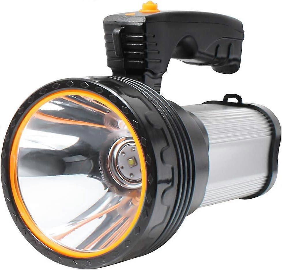 Super Bright Rechargeable Torch.Powerful LED Searchlight 6000 Lumens Portable Led Flashlig