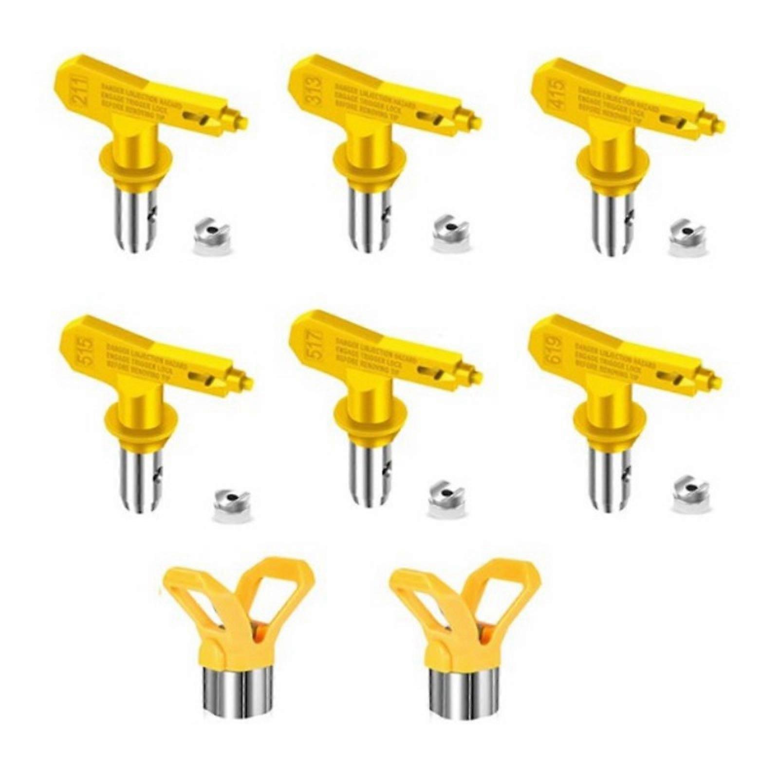 Munstycke för högtryckspistol. Sprutspetsar för högtryckssprutor, reversibla munstycken för högtrycksfärgsprutor -GSL