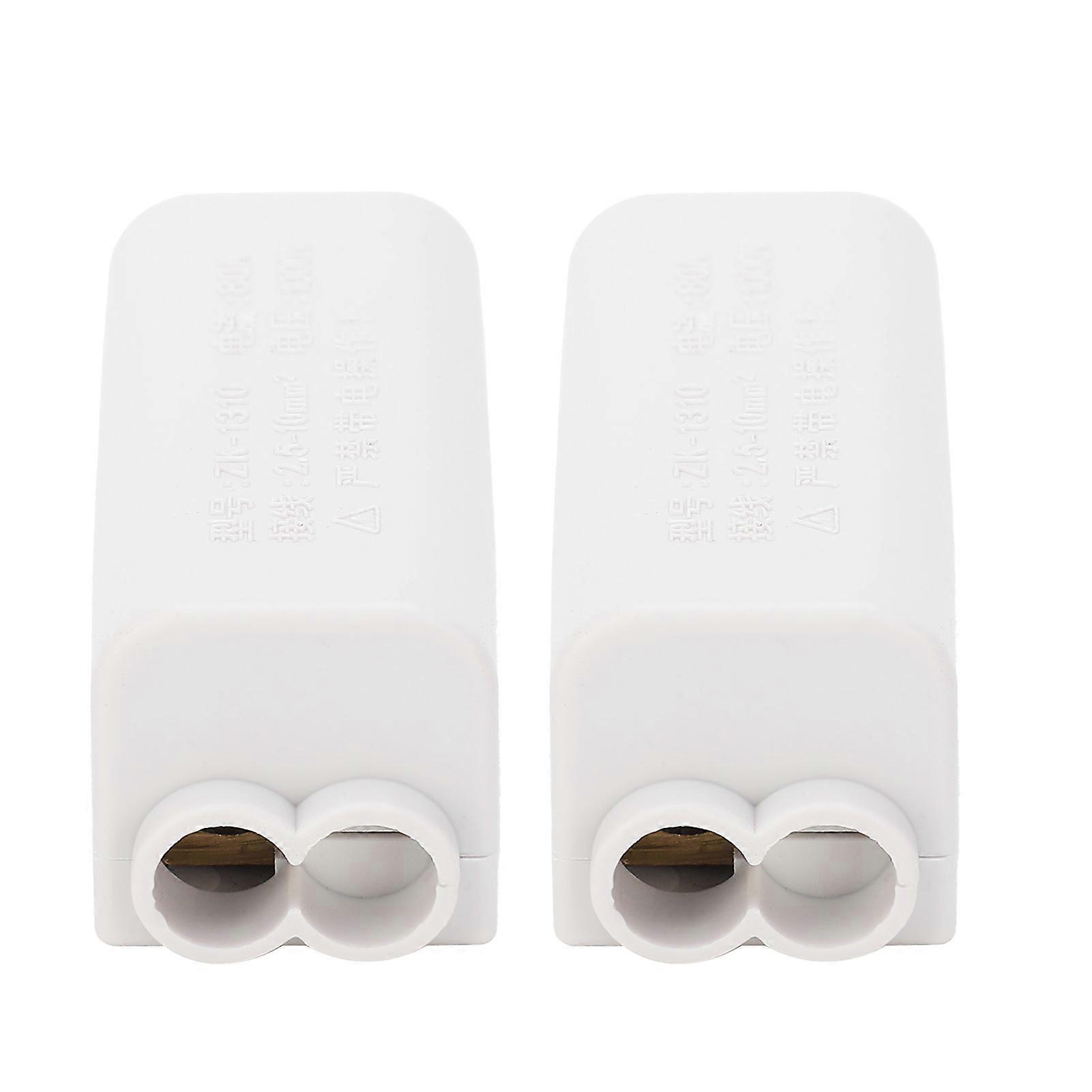 HighPower Wiring Terminal Block T-Shape 1in2out ZK1310 1000V 80A (2Pcs)