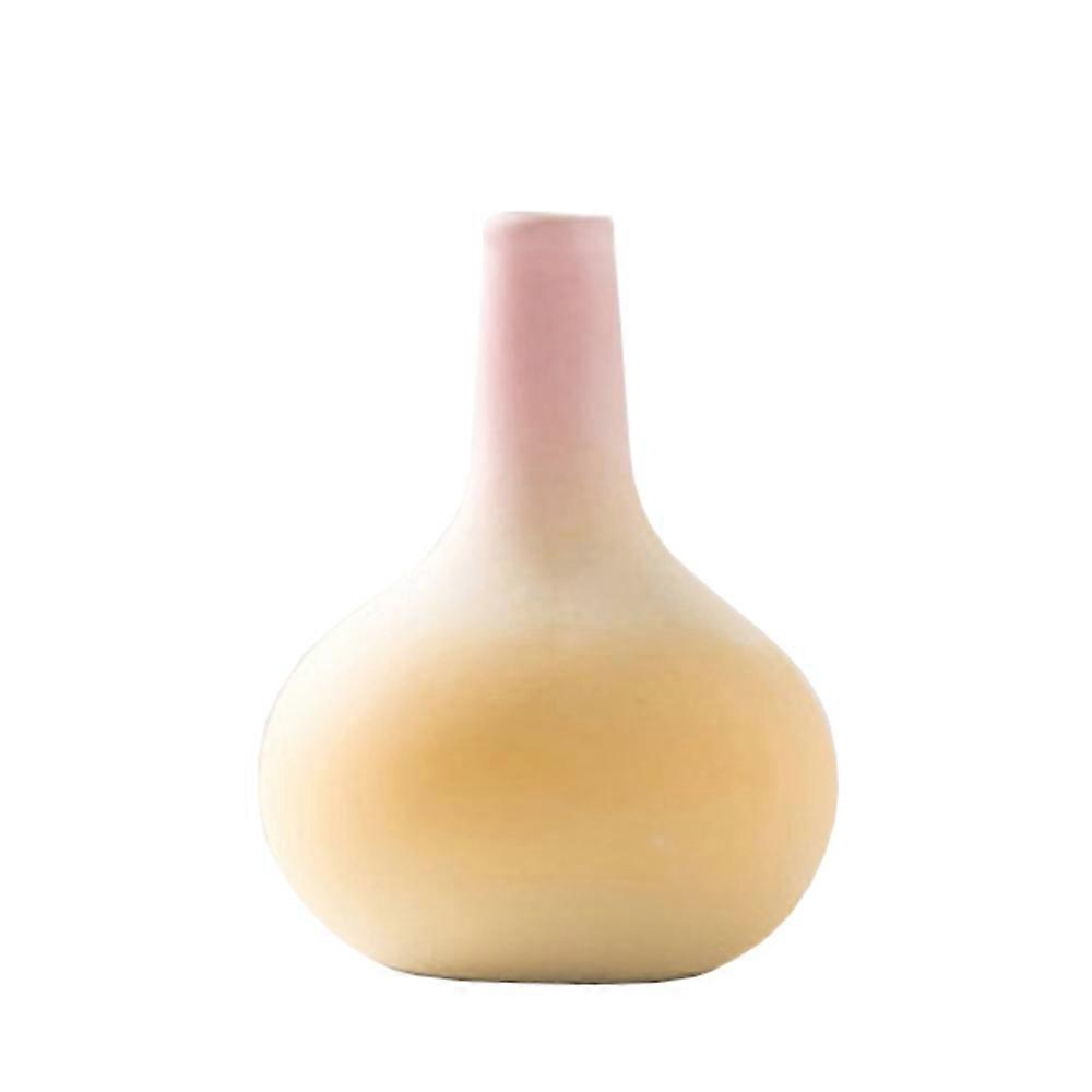 Gradient Ceramic Vase Dining Table Dried Flower Vase