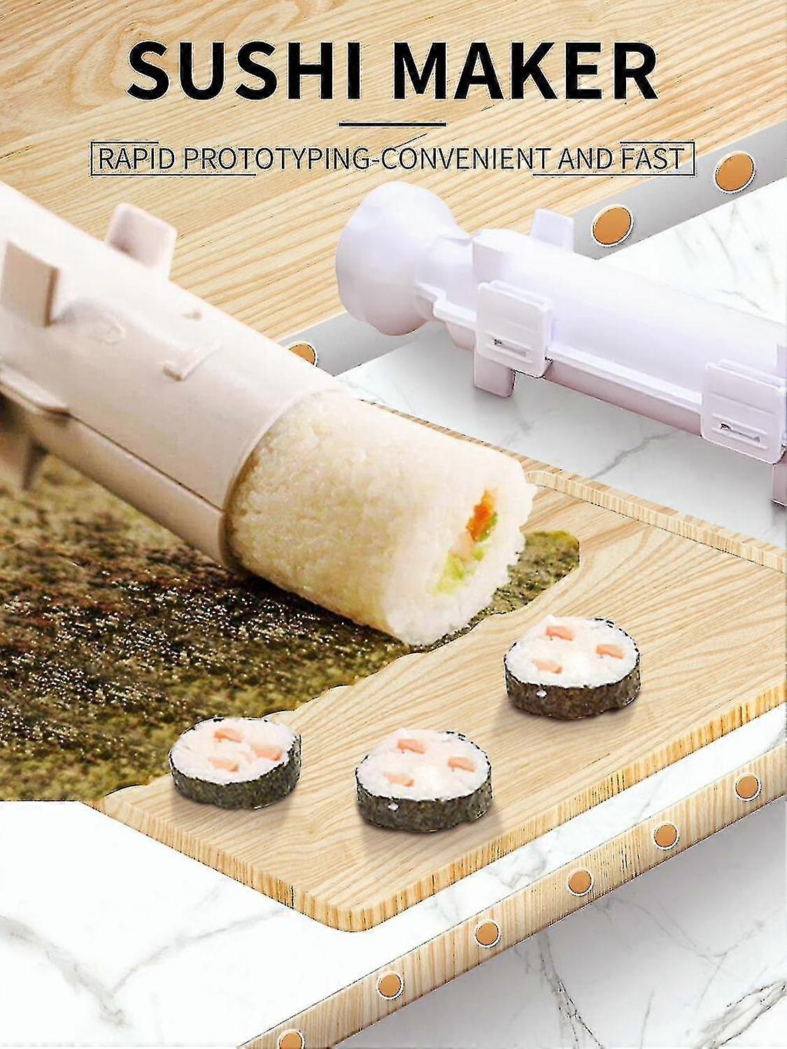 Quick Sushi Maker Roller Rice Mold Vegetable Meat Rolling Gadgets Diy Sushi Device Making Machine Kitchen Ware