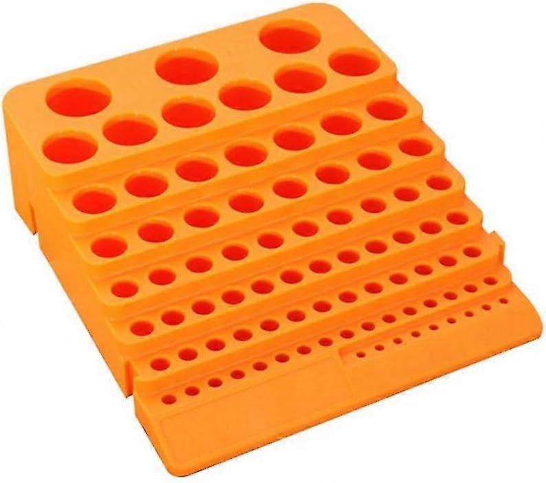 CNC Tool Placement Rack  Orange Accessories Storage Box for Reamer Bits  1 Piece