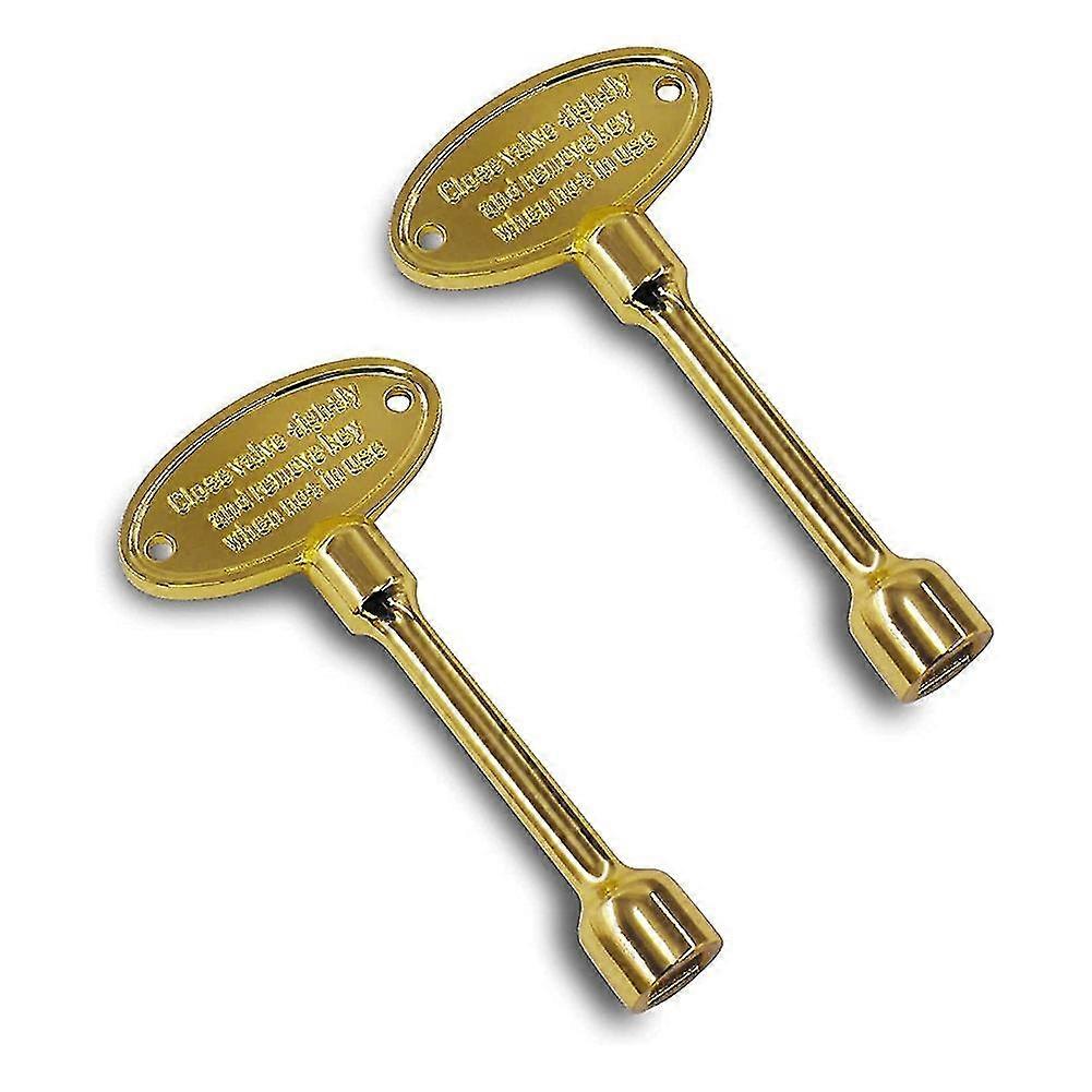 Universal Gold Plating Propane Gas Fire Pit, Fireplace Key Replacement 3in Long Fits 14in And 516