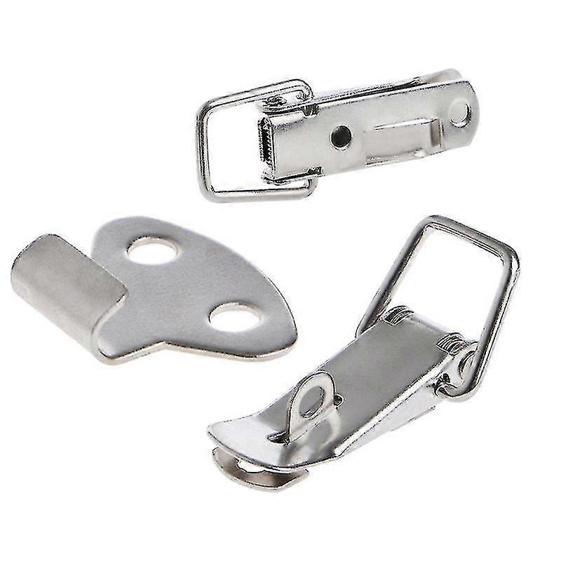 Hardware kabinet boks fjederlåse kroge rustfrit stål låse lås 4-pakke