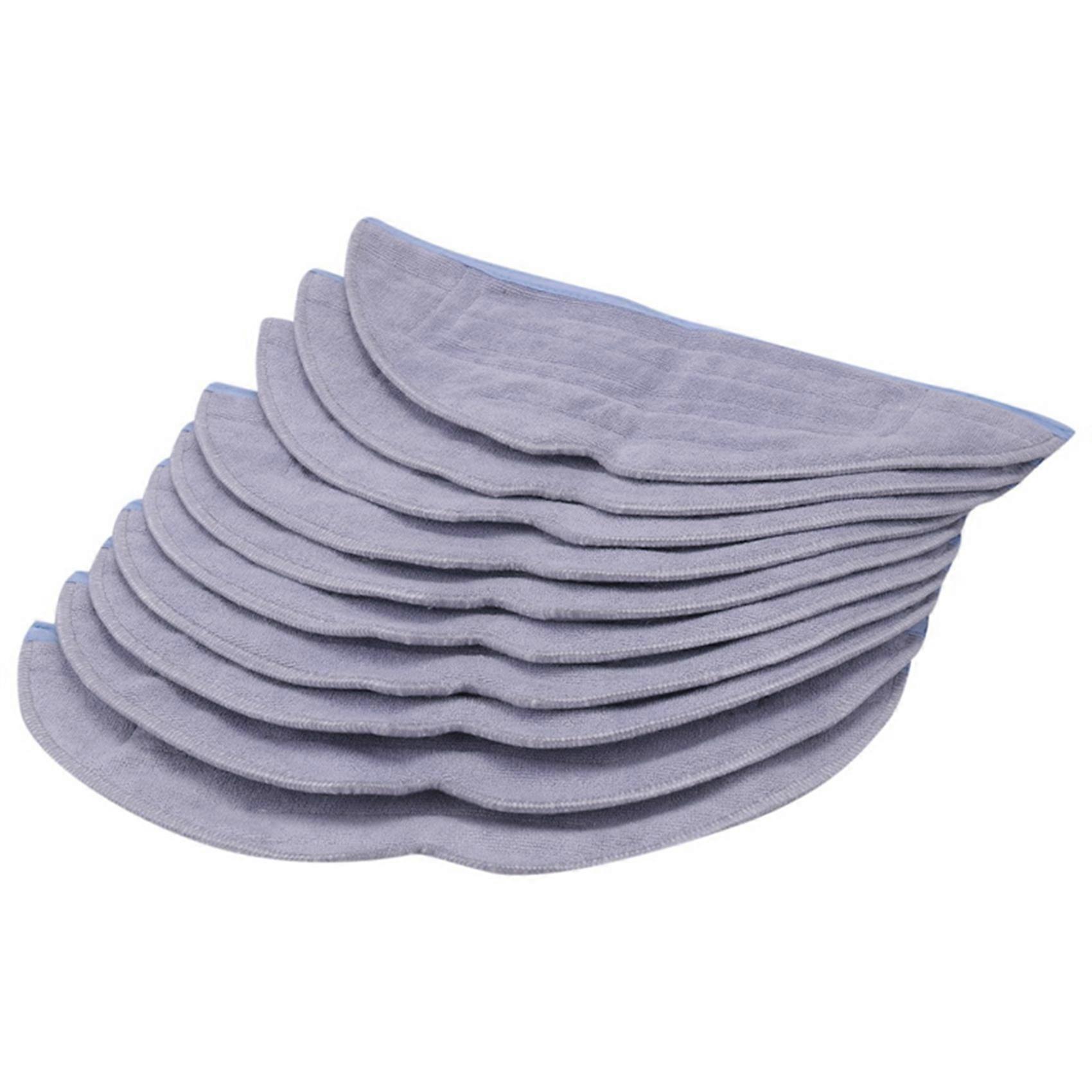 10 Pcs Mop Cloth Pads Replacement for S7 T7S T7 Plus Vacuum Parts Microfiber Soft Pad