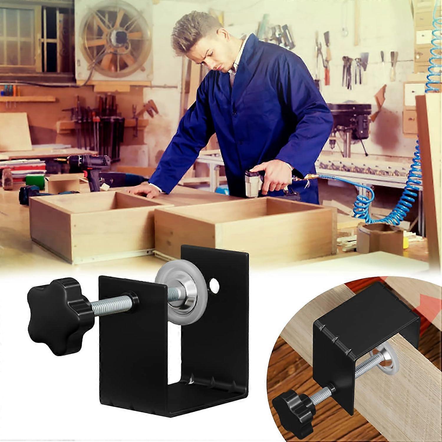 Drawer Front Installation Clamp Panel Clamp Cabinet Drawer Fixing Clip,100% New