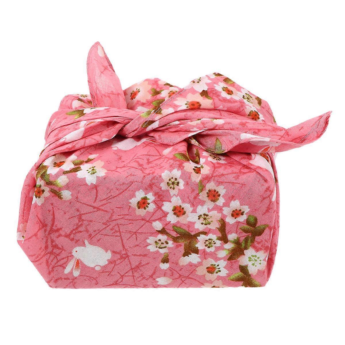 1pc Japanese Handkerchief Durable Bento Wrapping Cloth Tablecloth Placemat