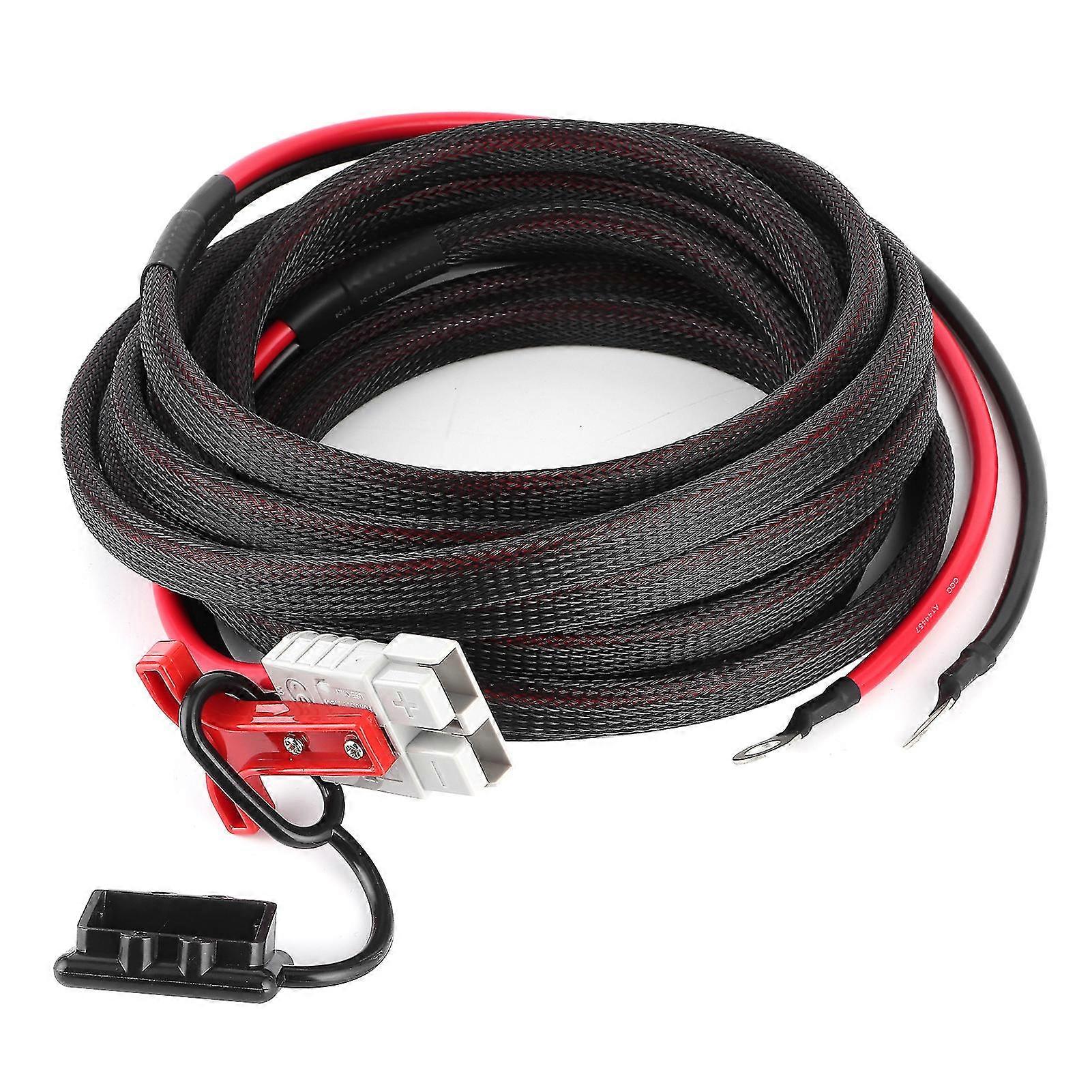 19.7ft batteri stik tilslutningskabel 600W 50A SMH til O type terminal netledning til autocampere autocampere