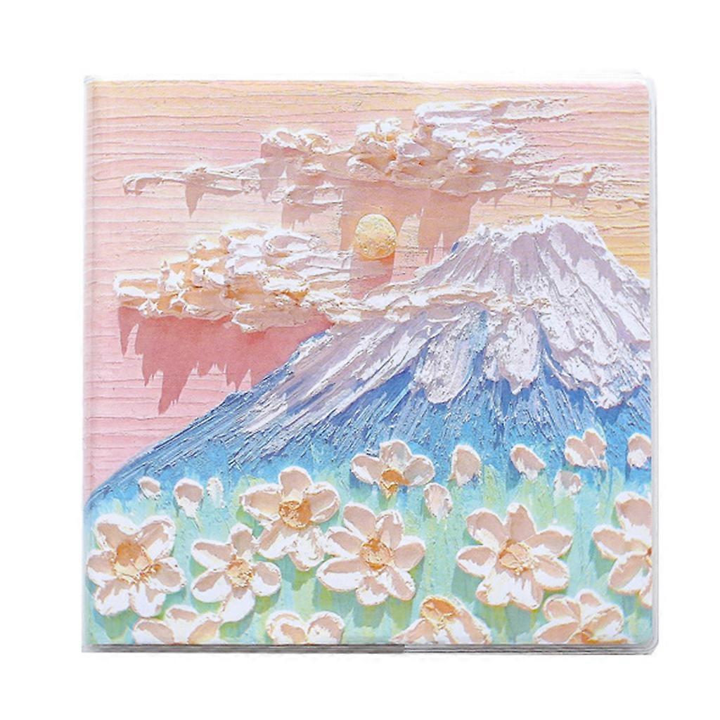 Oil Painting Kawaii Portable Notebook Notepad Memo Pad DIY Sketchbook School