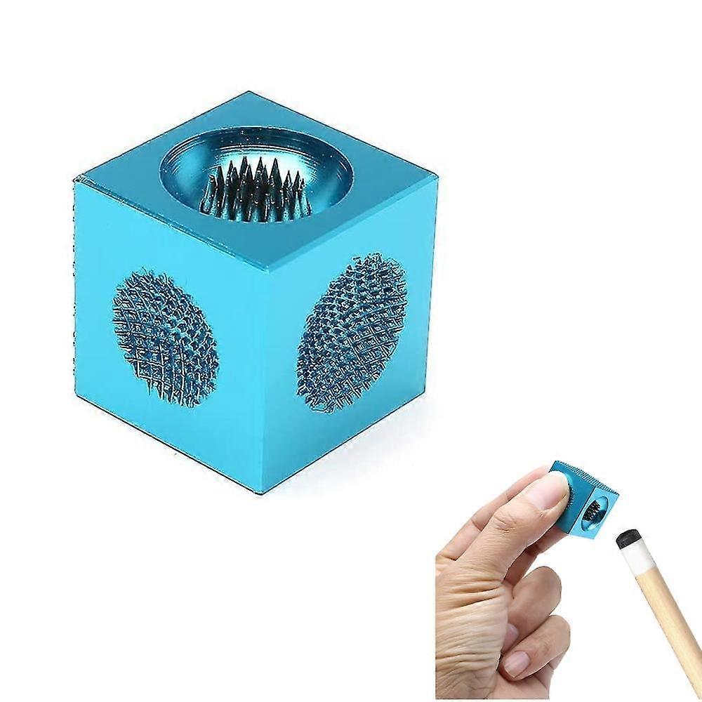 Billiard Cue Tip Repair Tool Billiard Cue Accessories Trimmer/Burner/Shaper/Taper (Blue)