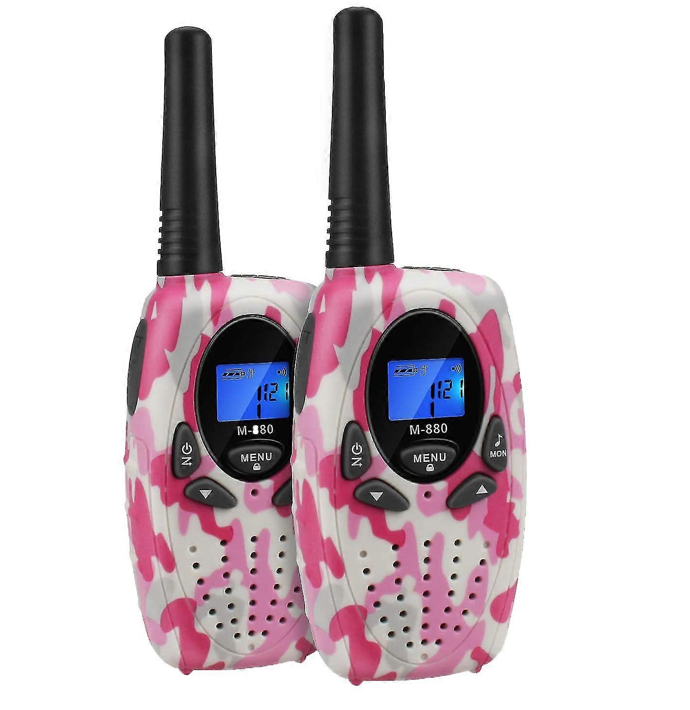 Børns Walkie Talkie med oplader og batterier