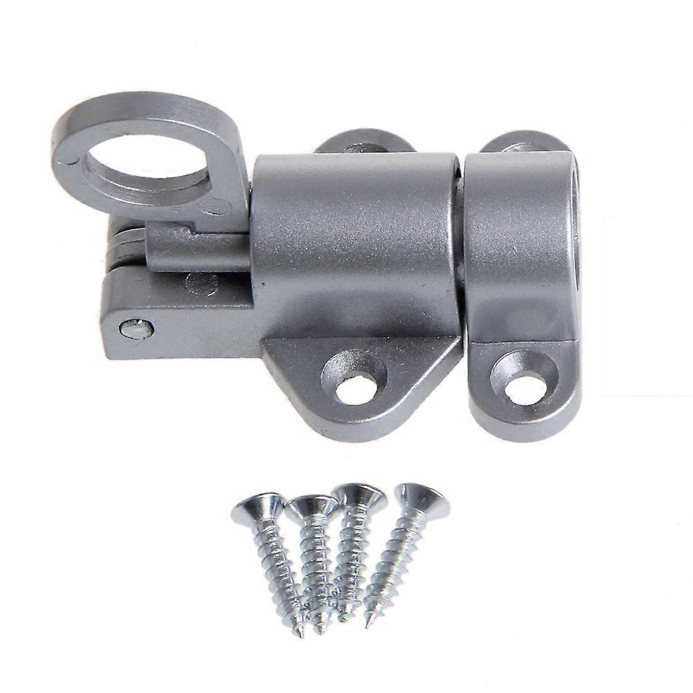 Auto Door Lock Self Locking Barn Door Lock Pull Ring Spring Bounce Door Bolt