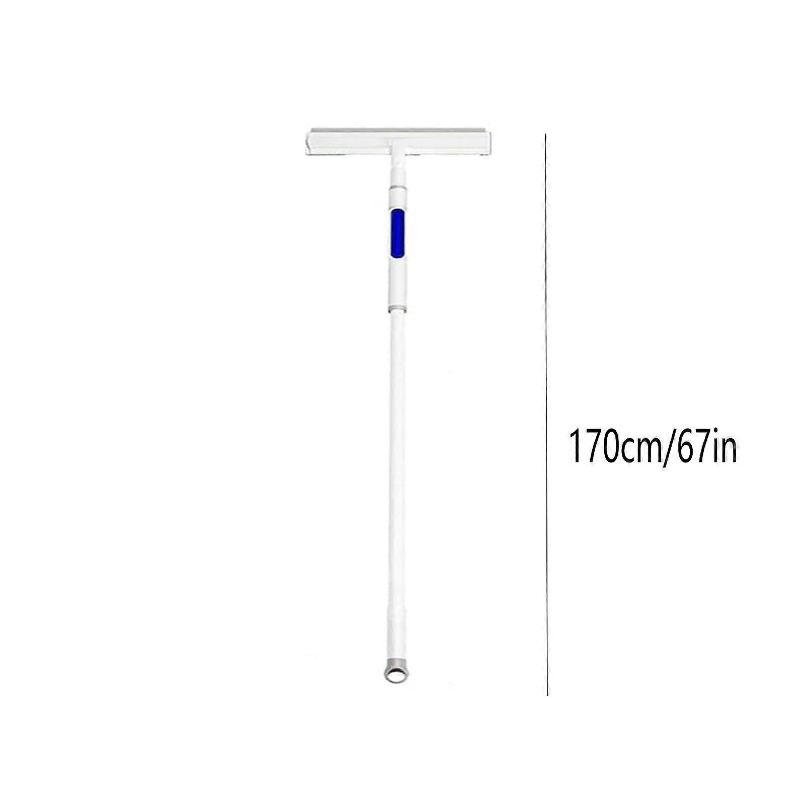 Squeegee For Window Cleaning With Spray Cleaner Tool Double Sided Long Handle Mop Replaceable Rags Car