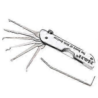 Lock Picking Set Compact 7 in 1 StainlSteel Training Kit for Beginners and Professionals