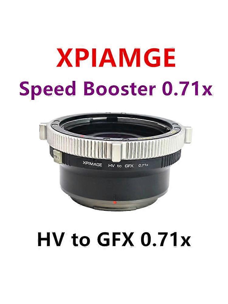XPIMAGE Adapter Focal Reducer Optics Adapter Put Hasselblad V Lens to FUJI GFX Mount GFX 100S 50S2 50R HB-GFX 0.71x Adapter ring