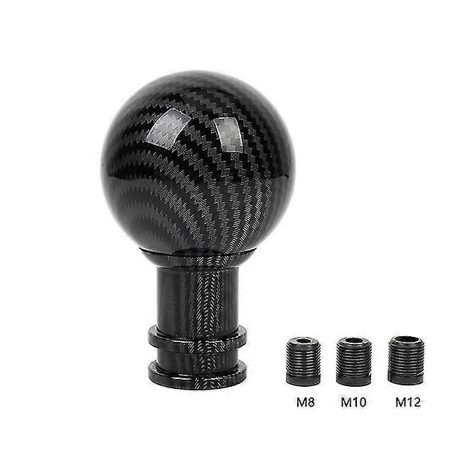 Manual Car Acrylic Graffiti Gear Shift Knob Mixed Pattern Ball Shaped Style Carbon Gear Stick Shifter Lever Handle Sfn156
