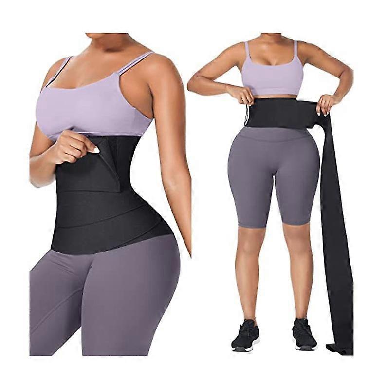 Women's belt buckle Elastic wound waist girdle