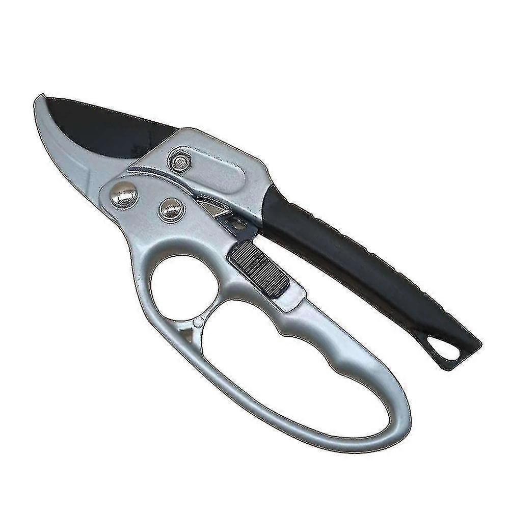 Ssdlv Ratchet Anvil Hand Pruning Shears With Nonslip Ergonomics Handle Garden Tree Clippers