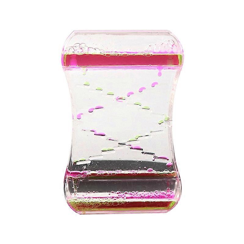 Liquid Motion Bubbla Dropp Olja Timglas Timer Klocka Barn Leksak Heminredning Gåva JIKAIX