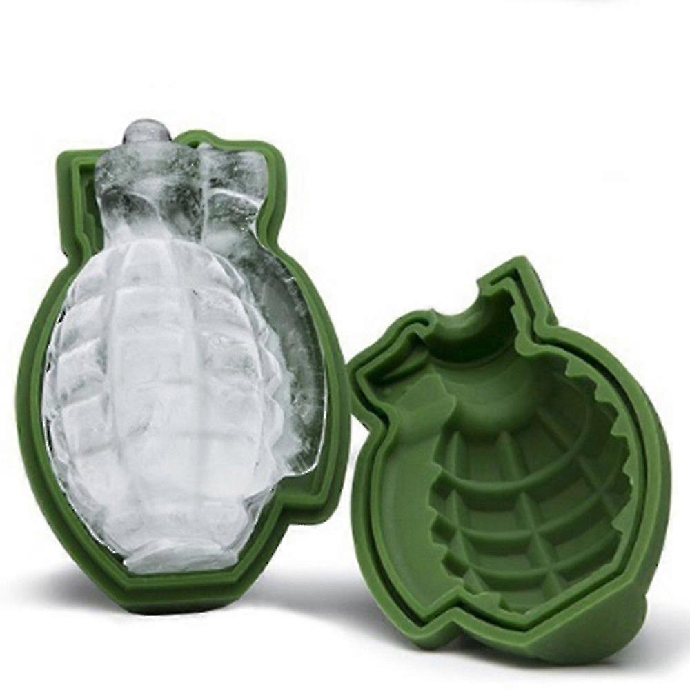 Silikon-Eiswürfelform in Form einer Handgranate