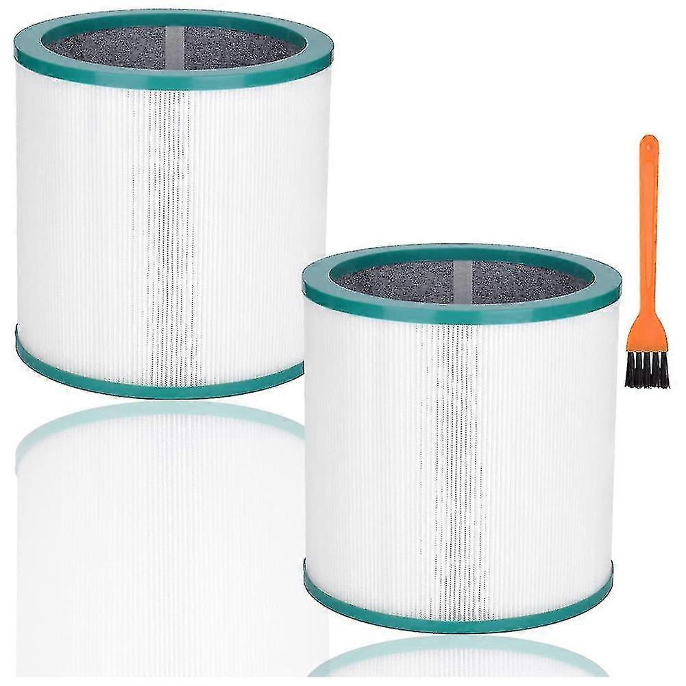 2 Pack Filters Compatible With Dyson Pure Cool Link Models Tp01, Tp02, Tp03, Bp01