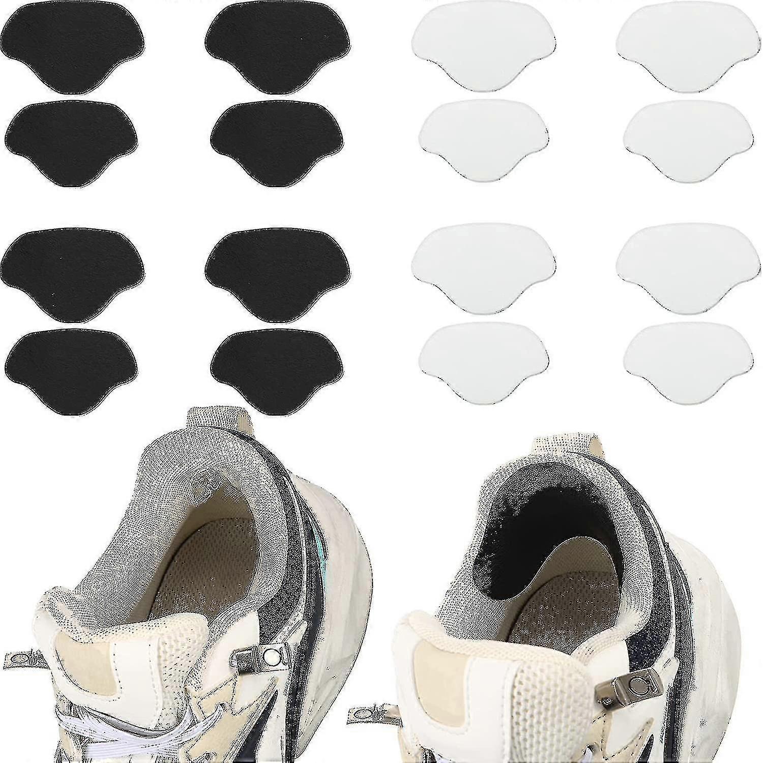 8 Pairs Shoe Heel Repair Patch Kit Shoe Sneaker Hole Repair Patch Self-adhesive Shoe Heel Wear Hole-HA