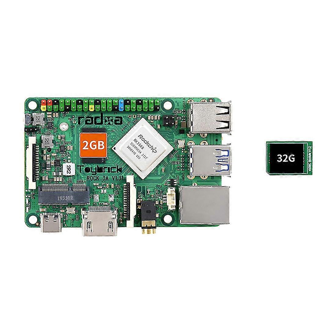 3 A Computer Mboard Module Based On Rk3568 -a55 2gb Ram Board With