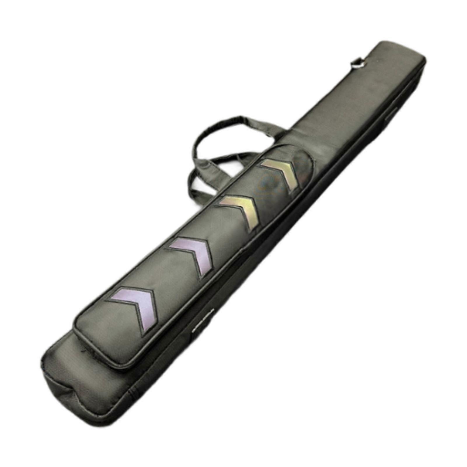 Billardstöcke Halter Tasche 1/2 Queue Etui Umhängetasche für Erwachsene Enthusiasten Schwarz