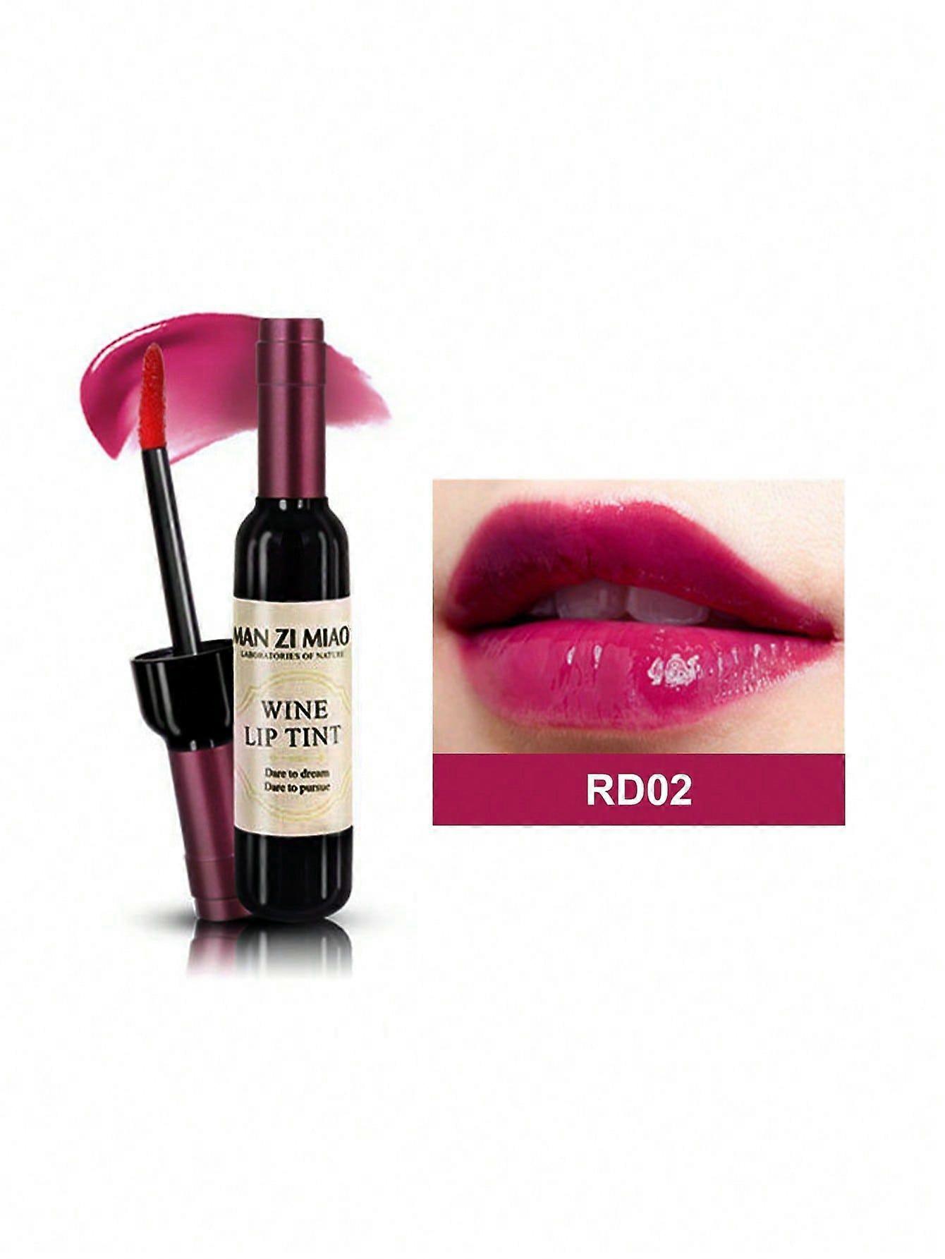 صبغة الشفاه النبيذ ، كوب غير لاصق أحمر شفاه سائل طويل الأمد