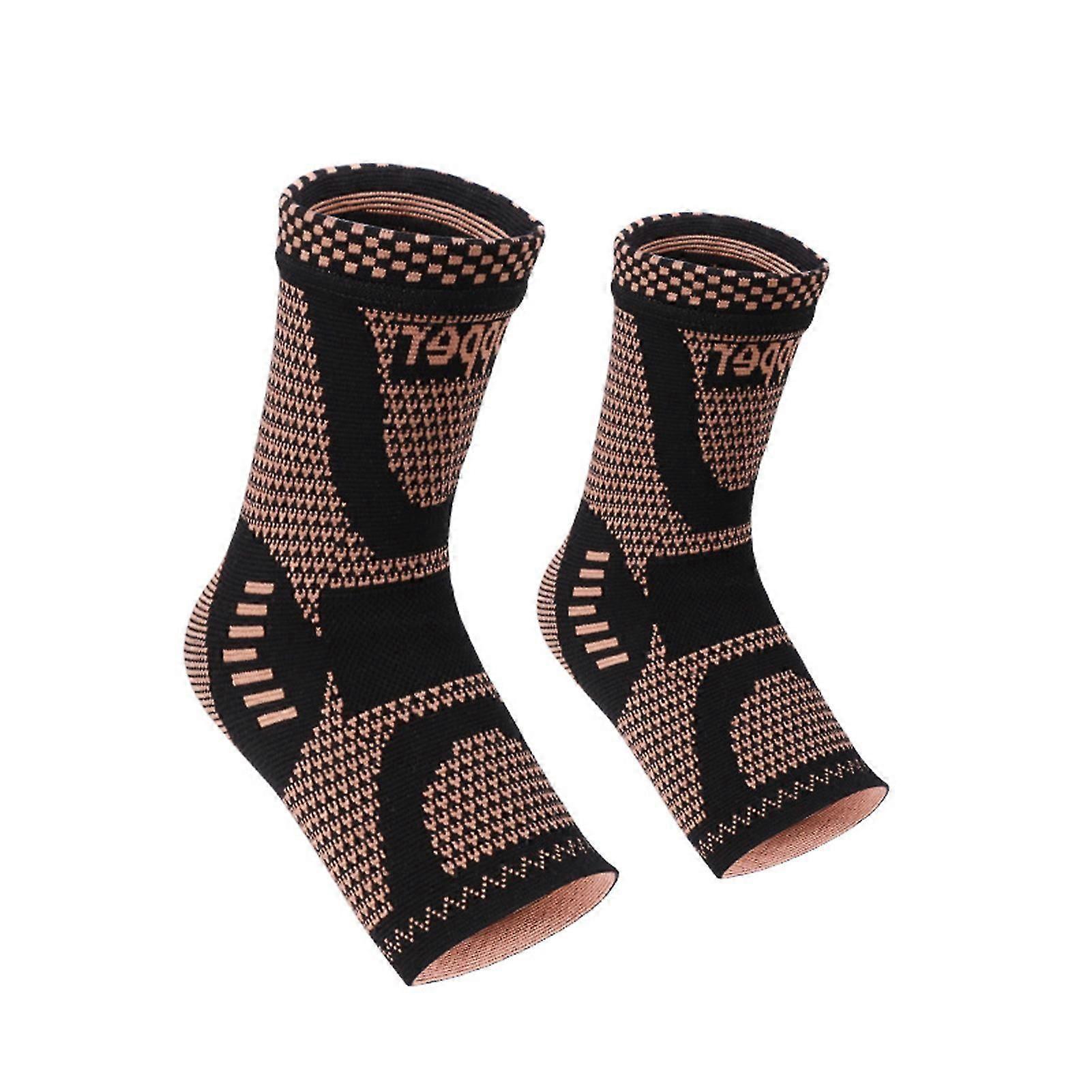 مجموعة دعامة الكاحل المملوءة بالنحاس، التهاب اللفافة الأخمصية، جوارب القدم، التواء الكاحل، التهاب وتر أخيل