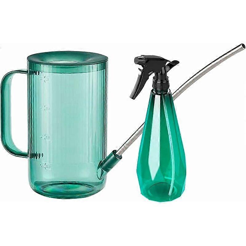 Arrosoir Plante Interieur,Petit Arosoir Long Bec en Acier Inoxydable,Mini Arrosoir pour Plantes d'intrieur Extrieur Fleurs Plante de Jardin,1 Litre