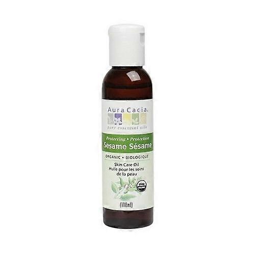 Aura Cacia 有机芝麻护肤油, 118 ml