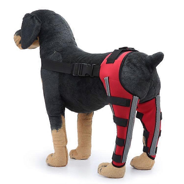 Köpek Bacak Yaraları için 1 Çift Köpek Arka Bacak Desteği İyileşir, Eklem Yaralanmalarını ve Burkulmaları Önler, Pet Köpek Eklem Bandajı