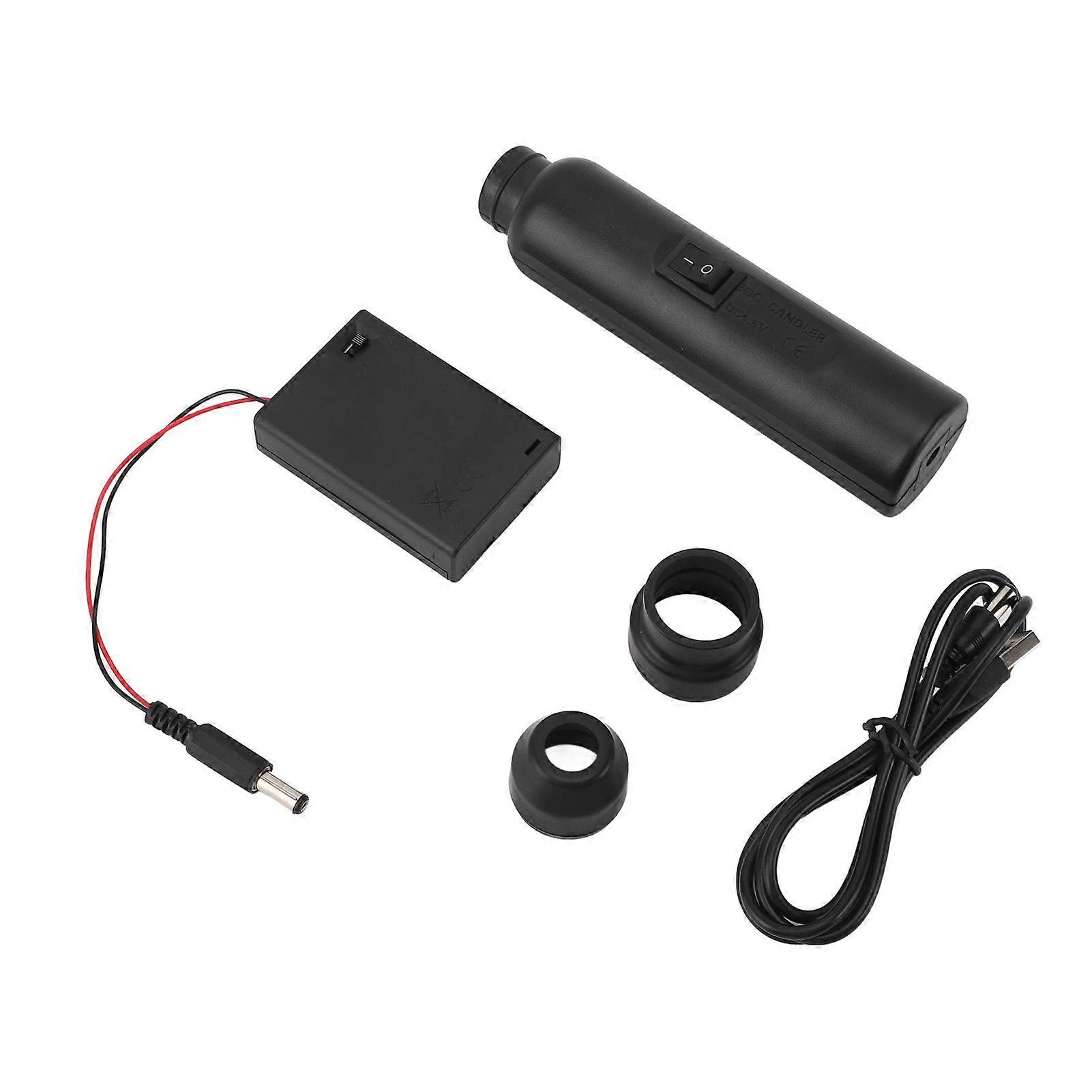 Professional Egg Candler USB Rechargeable Soft Cold Light Egg Hatching Tester Candling Lamp for Science Experiment