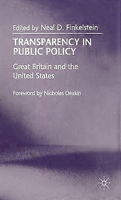 Transparency in Public Policy