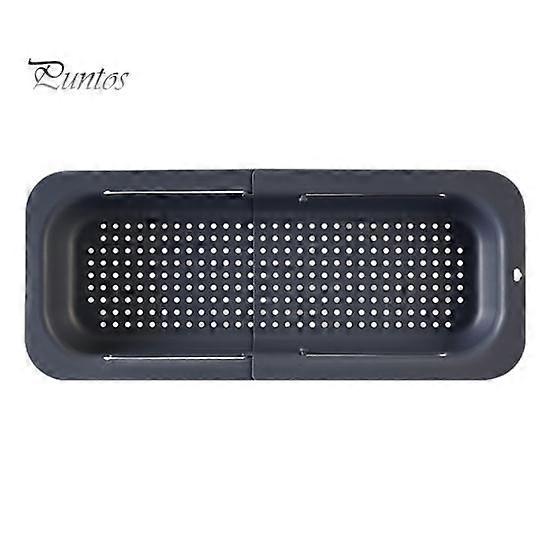 Retractable Drain Basket Over The Sink Multifunctional Grade PP Extendable Fruit Vegetable Washing Drainer Colander Strainer Bowl Tableware