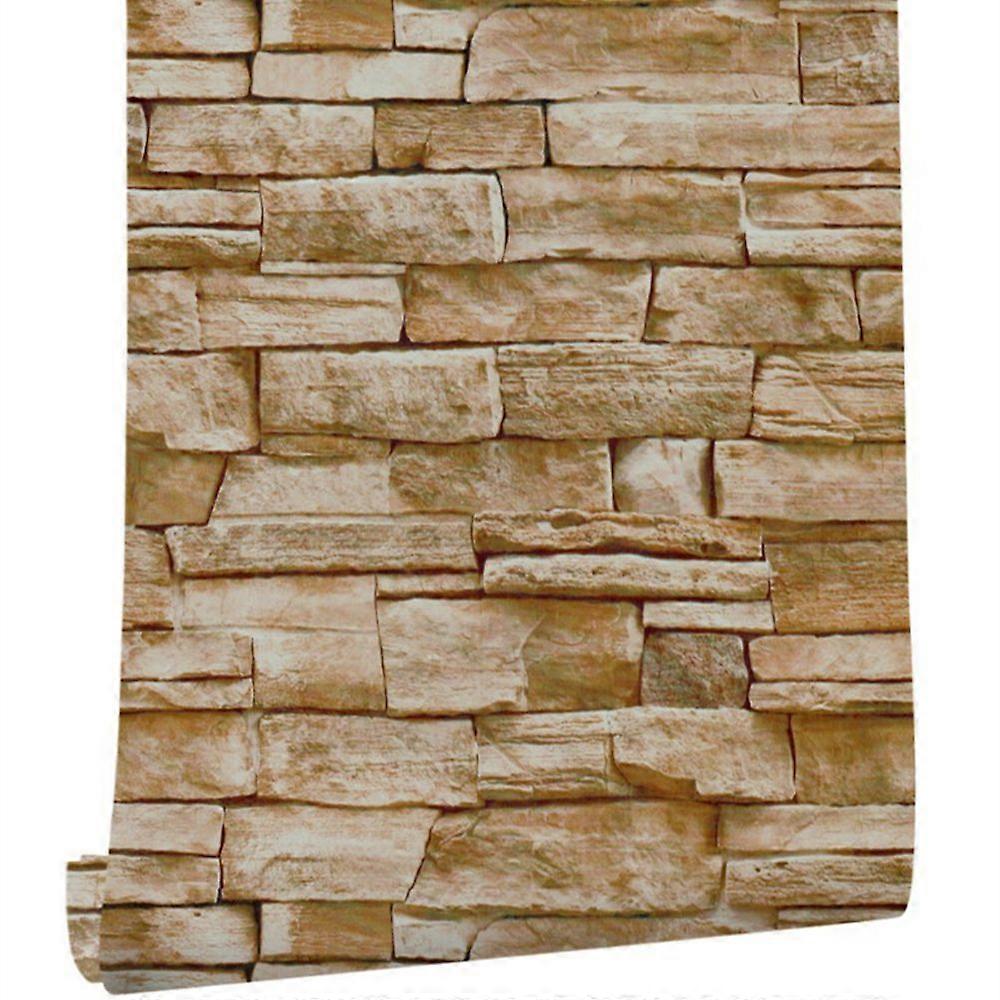 3D three -dimensional wall sticker brick pattern rock pattern