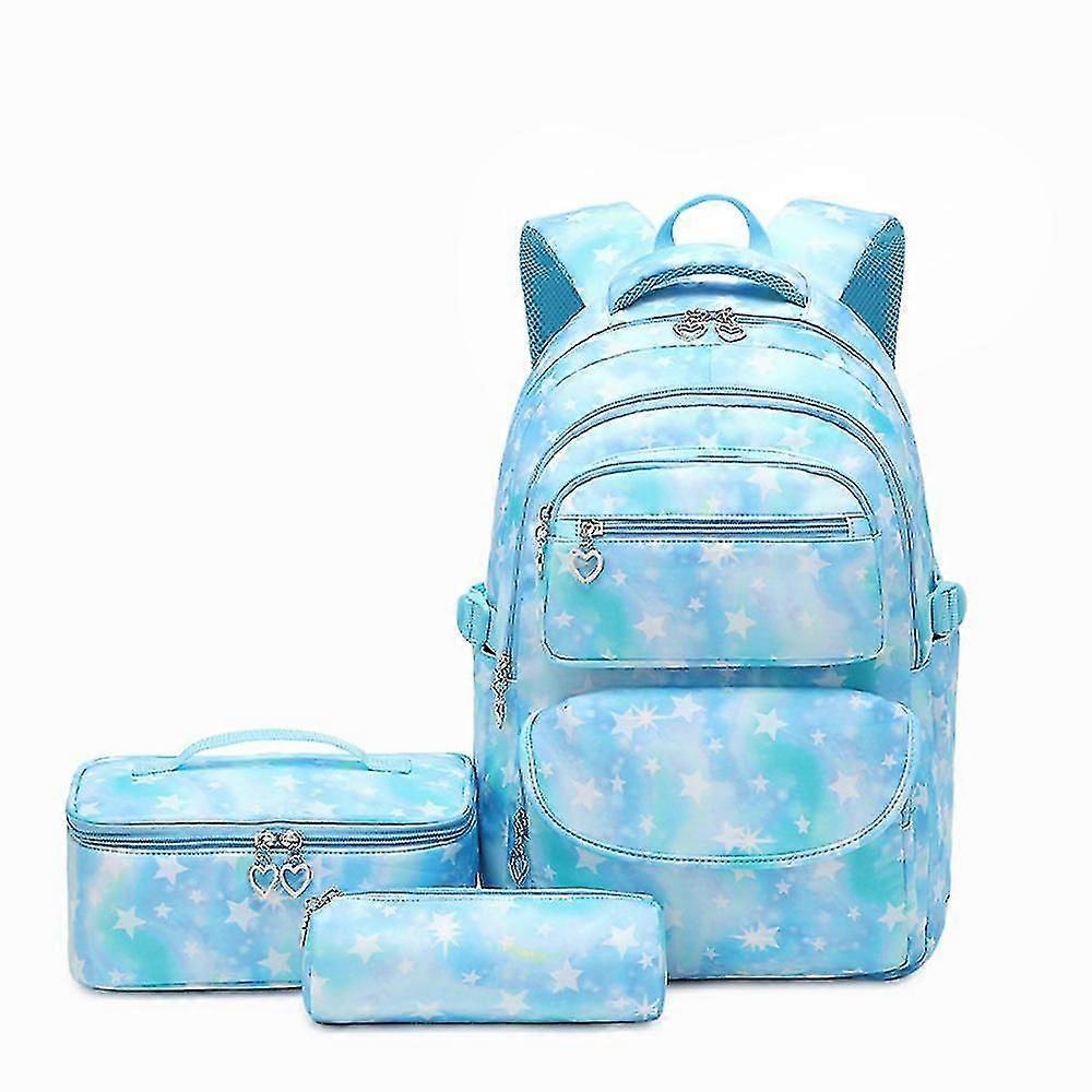 Waterproof School Backpack Set