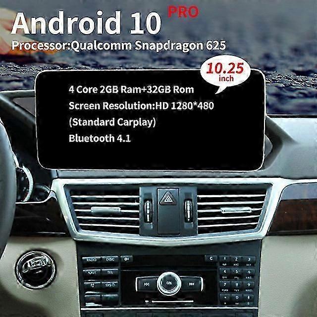 12.3" Touch Screen Android 11 Audio Auto Radio For Benz W212 W207 E200 E260 E350 E Class Car Radios GPS Stereo Wifi