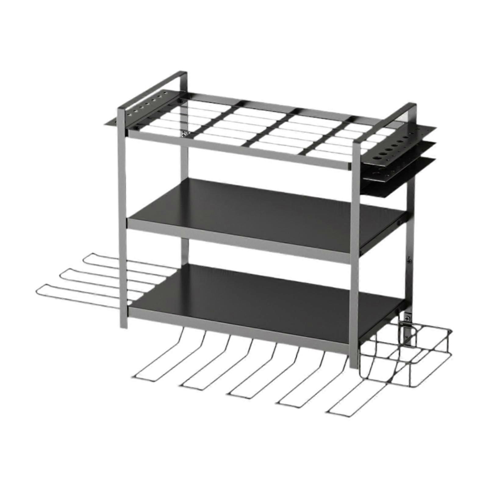 Power Tool Organizer Wall Mounted Car Workbench Handheld Power Tools Storage