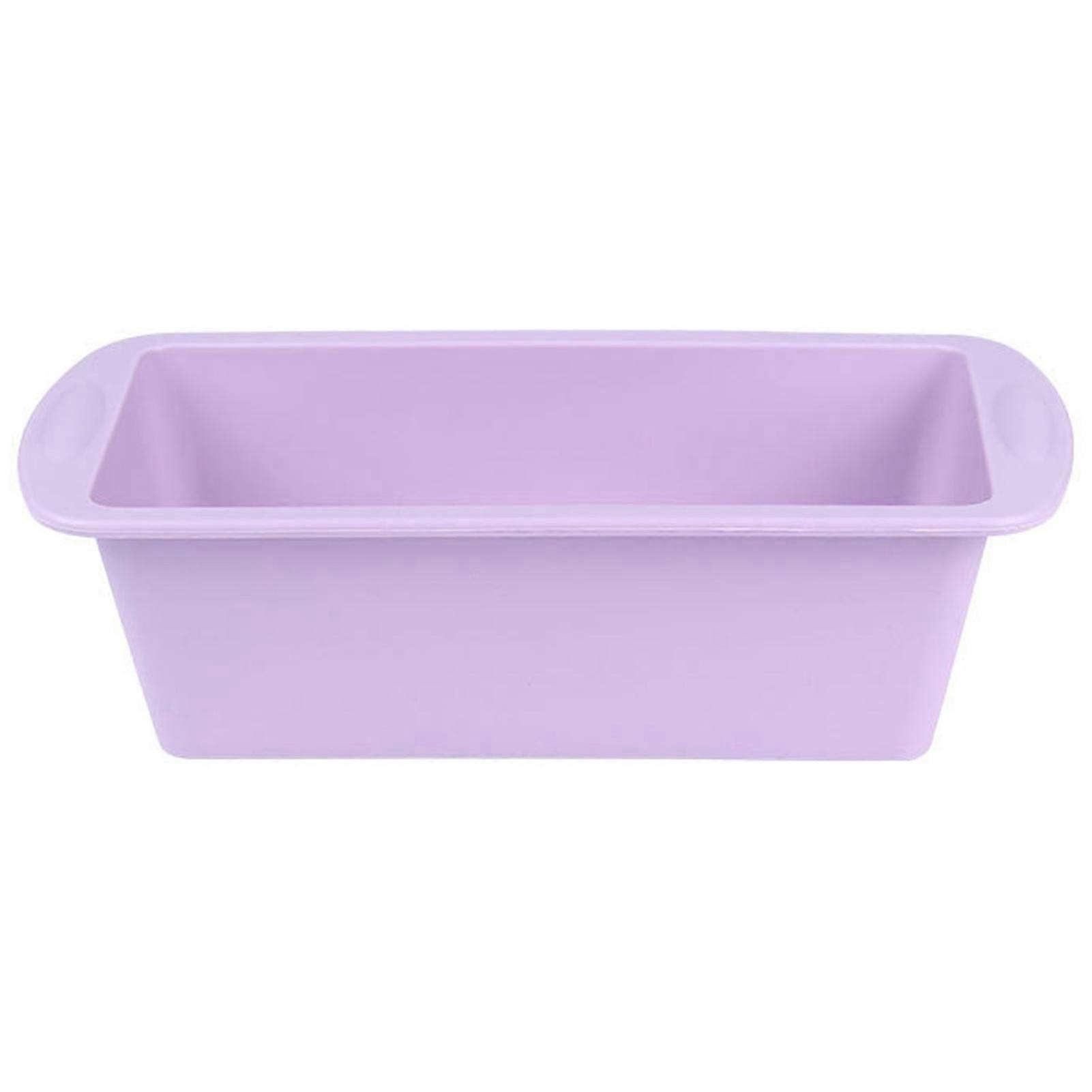 Nonstick Silicone Bread Loaf Pan with Handles Oven Safe Non-stick Heat-resistant Easy Release Bread Baking Tray