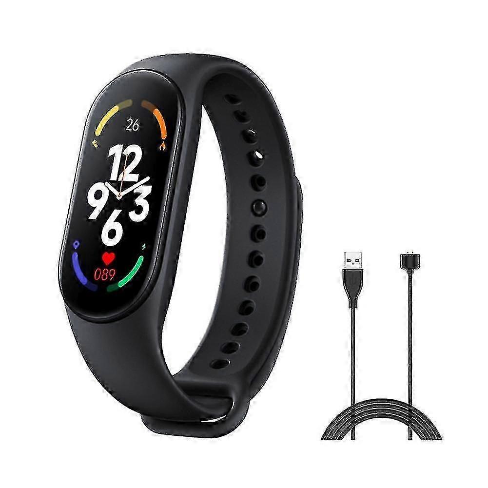 Mi Band 7 שעון צמיד חכם גשש כושר ספורט Smartband צג לחץ דם צמיד להקה חכמה גרסה משודרגת -חדש SZJR