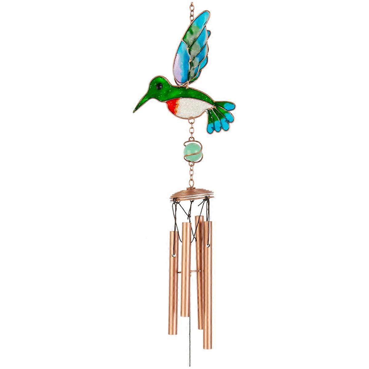 Bird Crystal Ball Prisms Hanging Crystals Green Wind Chimes