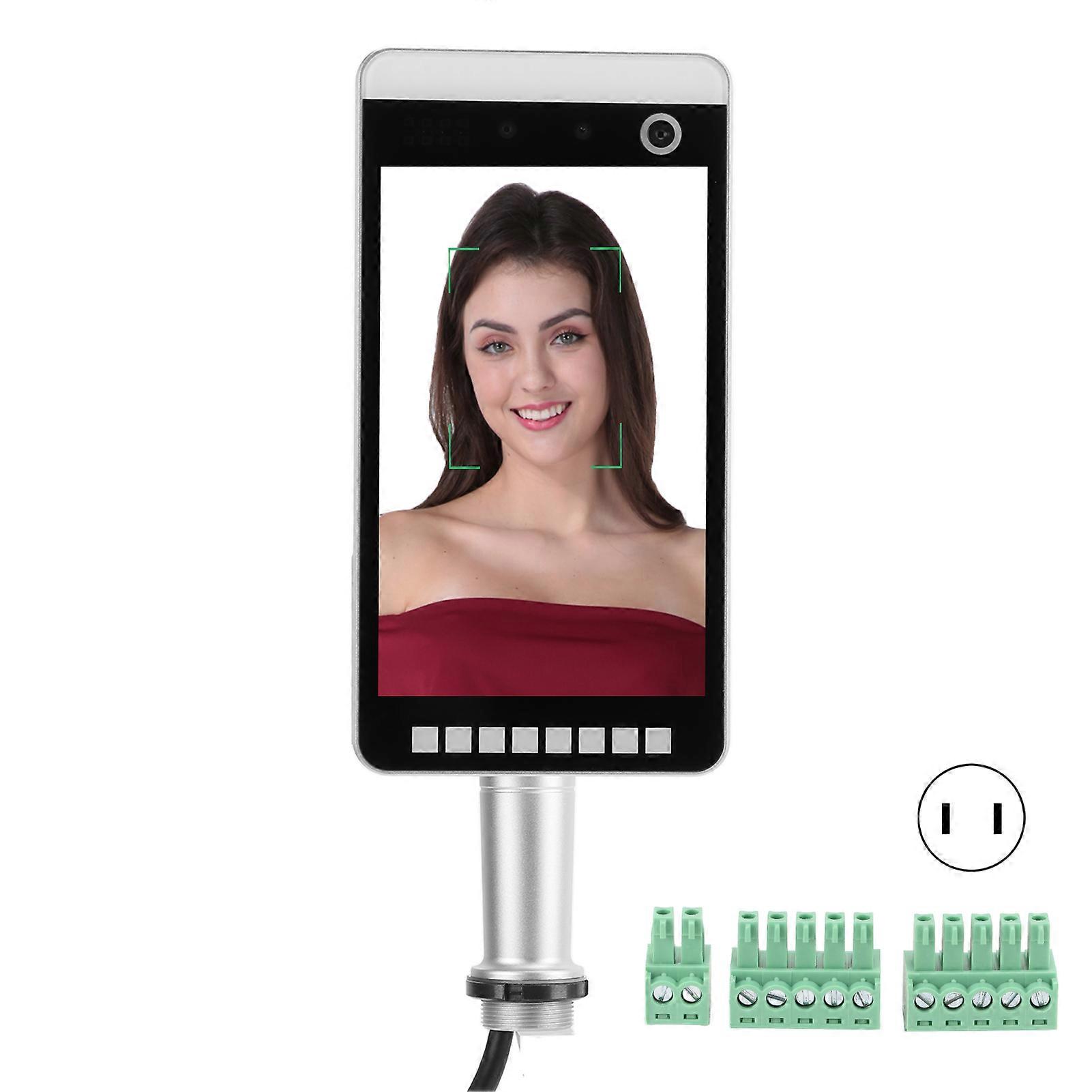 Touchless Face Recognition and Temperature Scanner with 10,000 Face Capacity