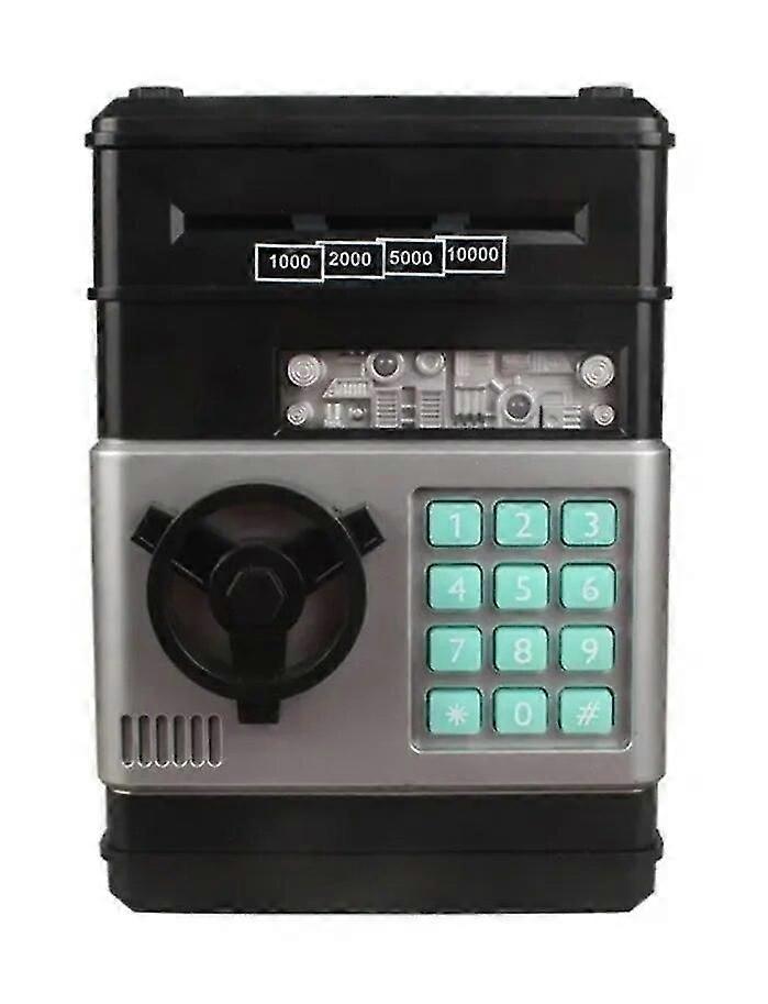 Electronic Piggy Bank Password Safe Box for Kids, ATM Coin Saving & Money Management Toy