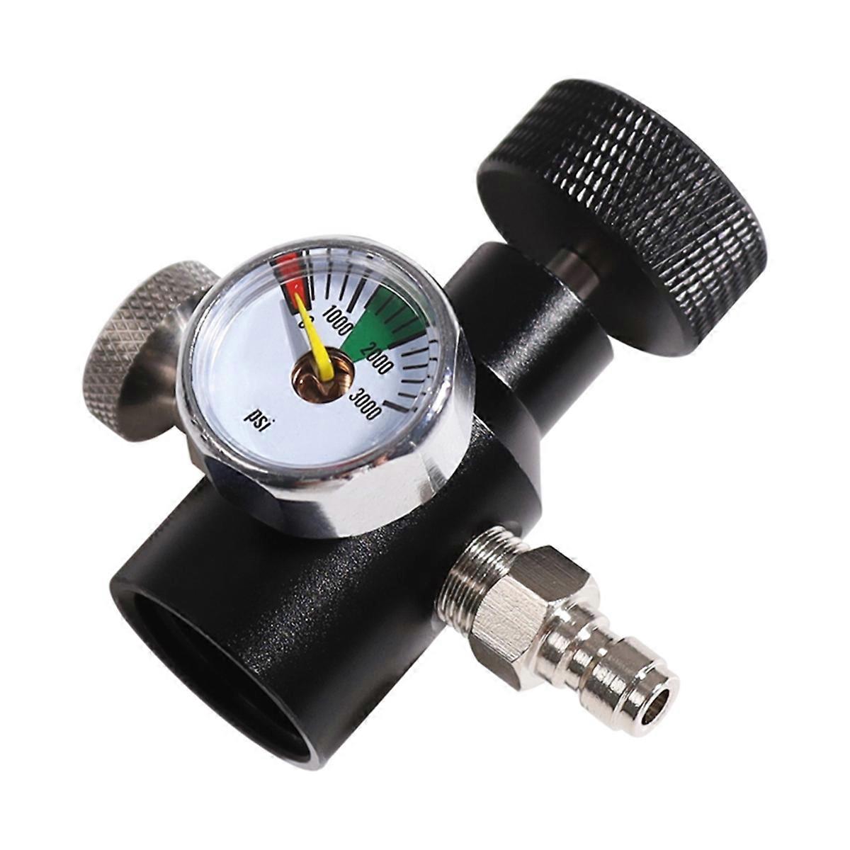 CO2 Tank Cylinder Adapter Connector Kit, Thread CO2   Cylinder Refill Adapter with 3000Psi Pressu